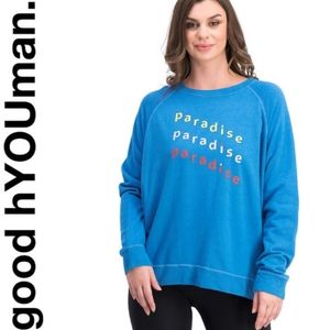 New Good Hyouman Windell "Paradise" Graphic Sweatshirt